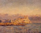 克劳德 莫奈 : The Castle in Antibes